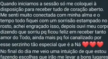Depoimento Tratamento Reiki