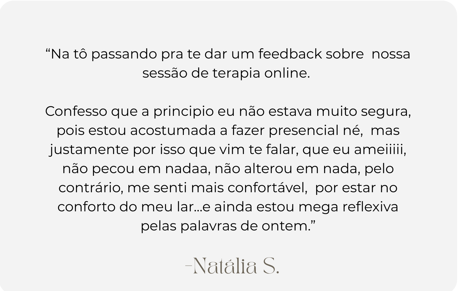 Terapia Holistica - Nádia Gomes