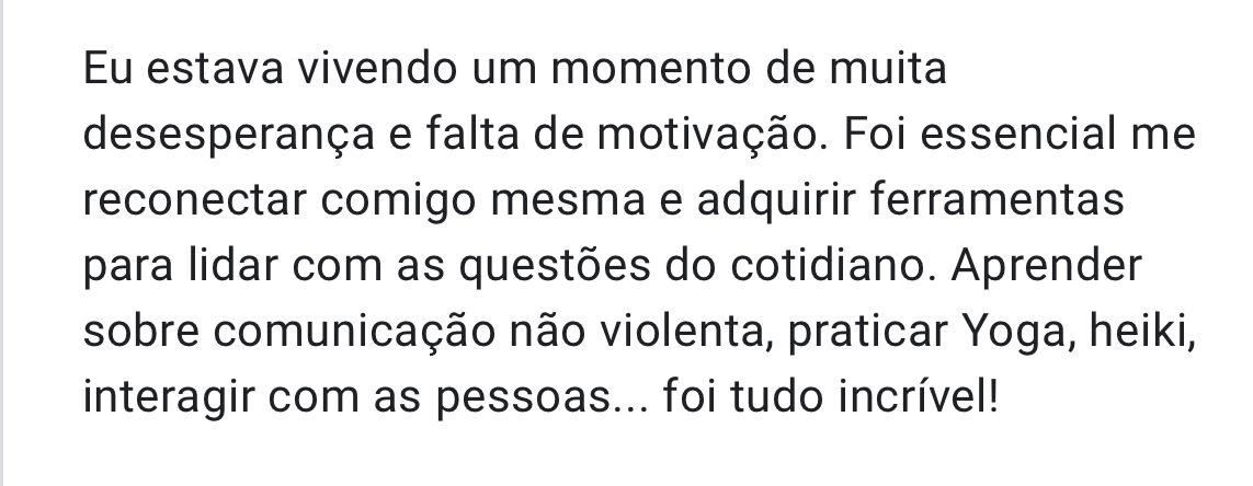 Depoimento Design de Conexão