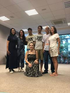 Vivencia e cursos Nádia Gomes